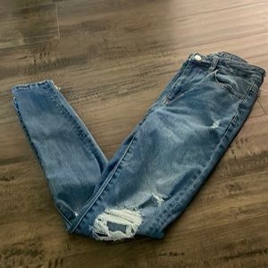 Women’s American Eagle Outfitter’s Super Hi-Rise Jean Jeggings Sz 4